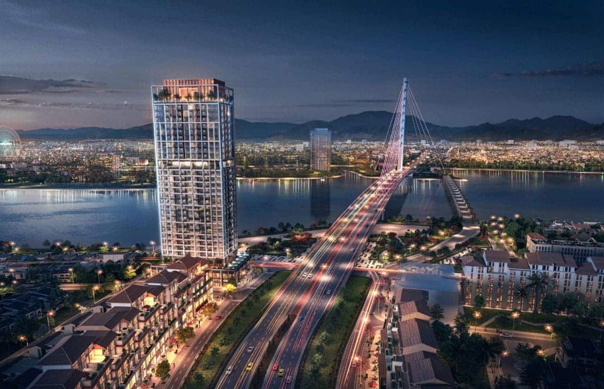 ‘Kiến trúc Sun Cosmo Residence Da Nang lấy cảm hứng từ nghệ thuật đan chiếu’