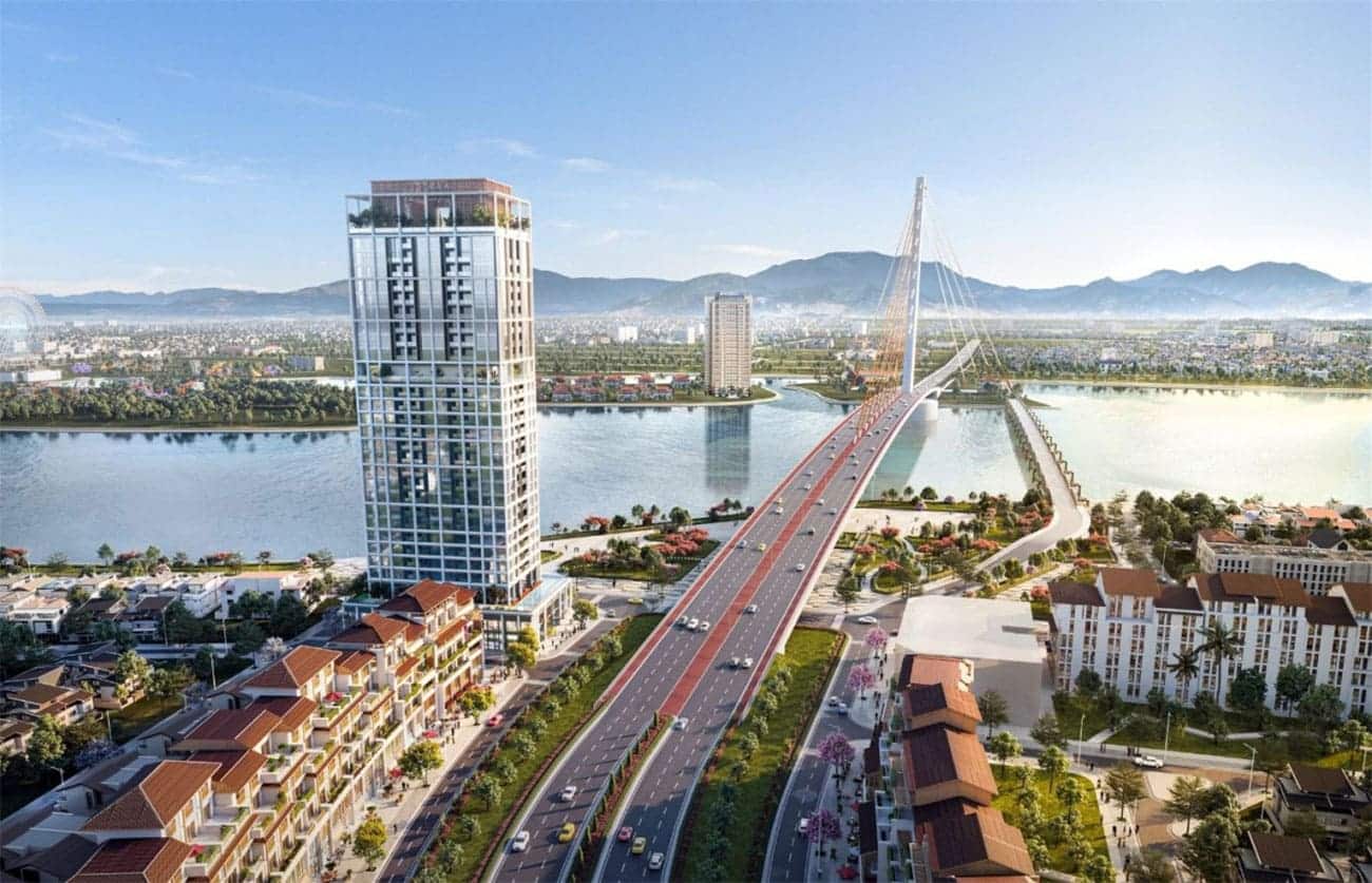 Phối cảnh dự án Sun Cosmo Residence Da Nang.